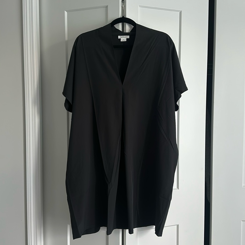 Ingrid & Isabel Black Tunic Dress, XL